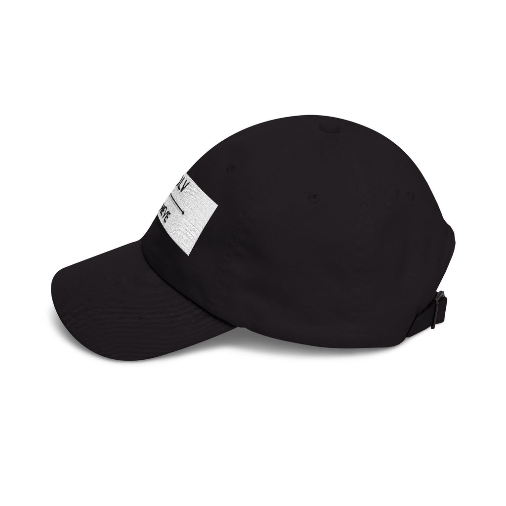 Geneve XDLV Embroidered Dad Cap — Minimalist White Baseball Hat