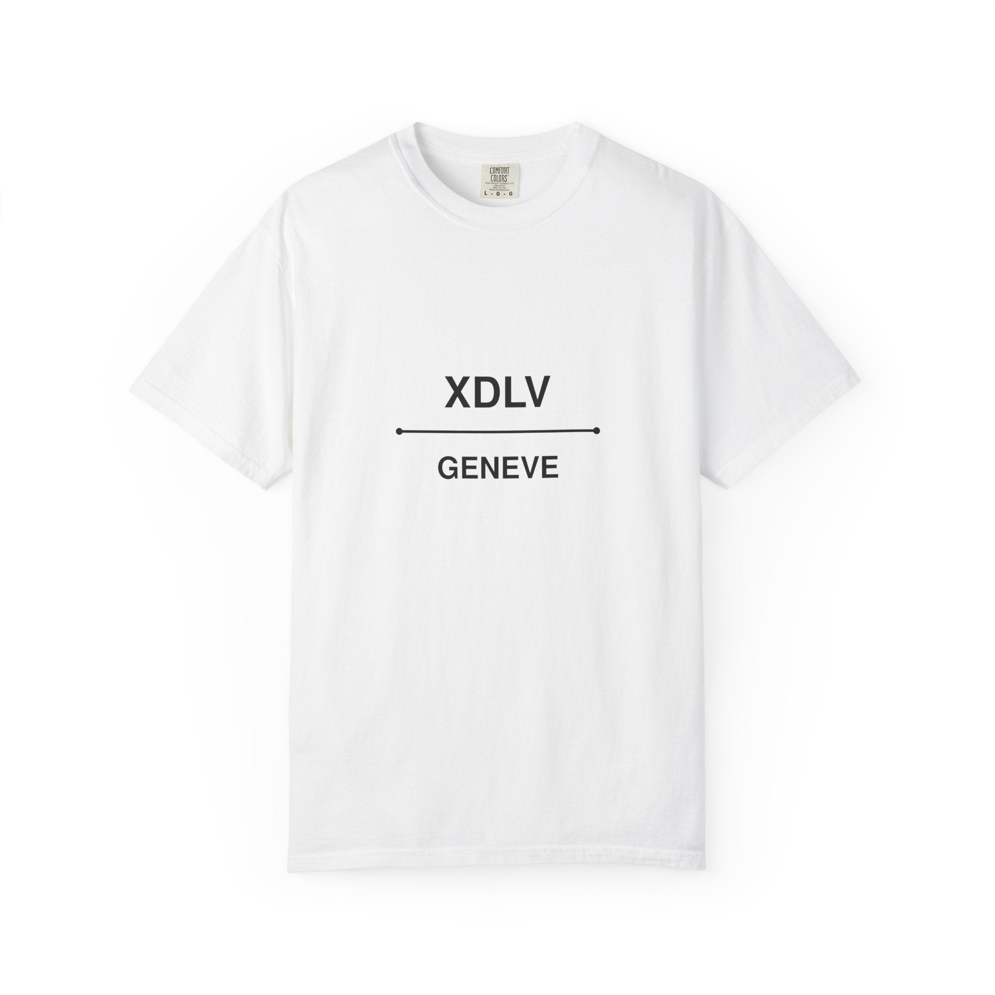 T-Shirt Oversize XDLV GENEVE - Collection Signature