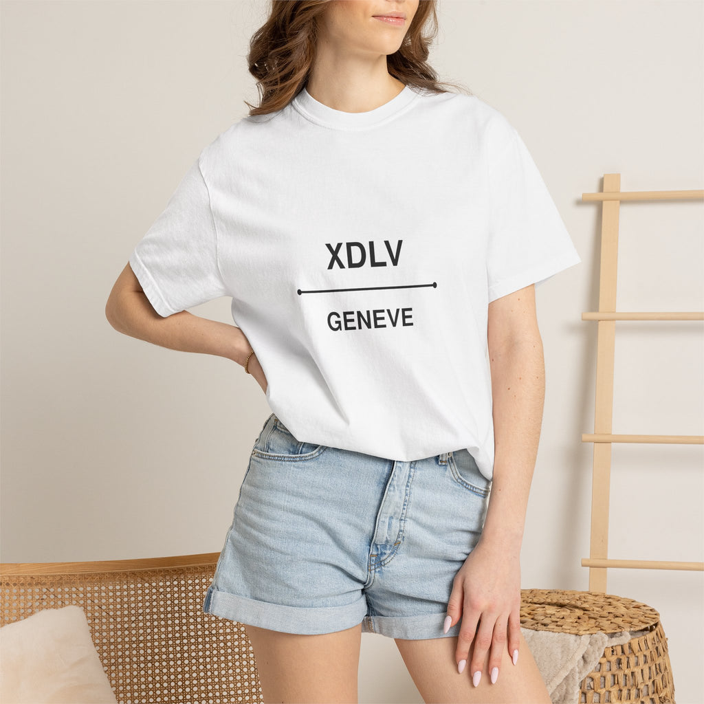 T-Shirt Oversize XDLV GENEVE - Collection Signature