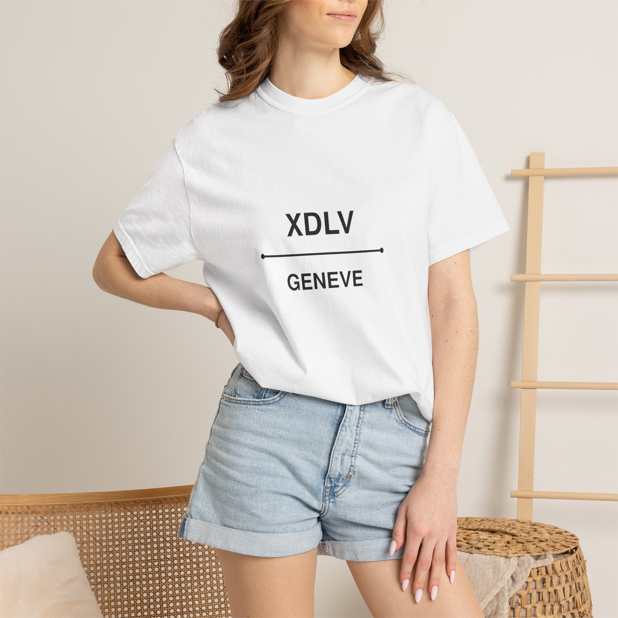 T-Shirt Oversize XDLV GENEVE - Collection Signature