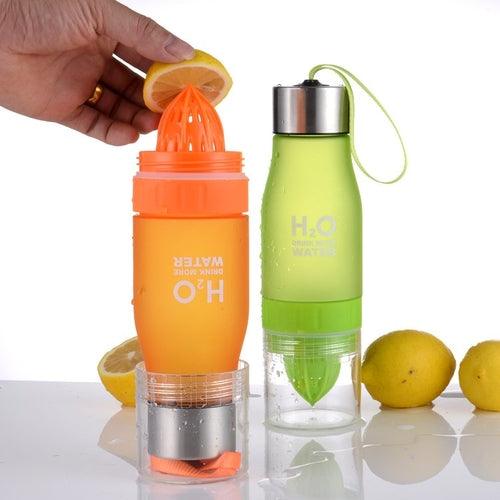 Bouteille Presse-Agrumes Citron Portable