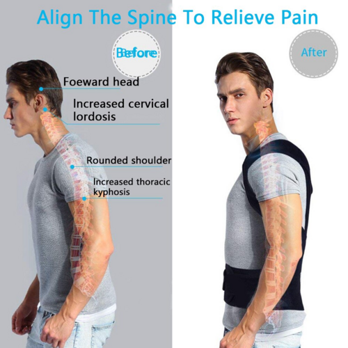 Correcteur de Posture Dorsale Ajustable