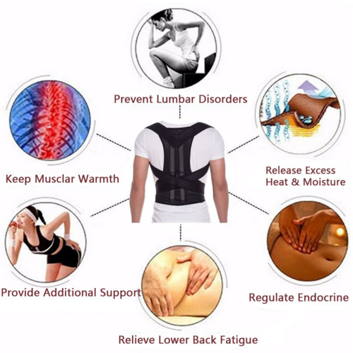 Correcteur de Posture Dorsale Ajustable