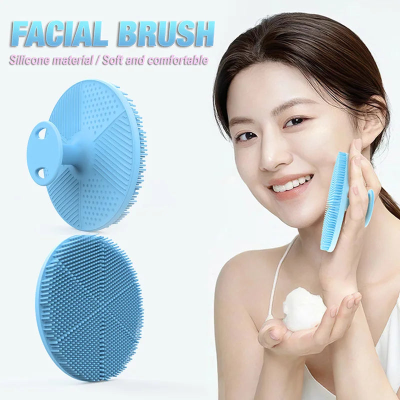 Brosse Visage Silicone Mini - Nettoyage Profond & Rasage