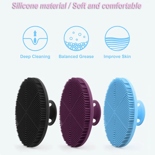 Brosse Visage Silicone Mini - Nettoyage Profond & Rasage