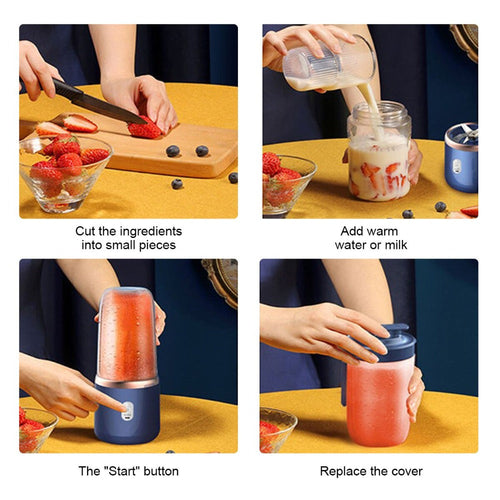 Blender portable usb rechargeable