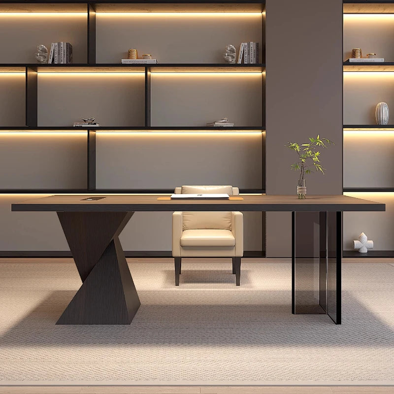 Organizer Trendy Office Desk With Ample Storage Option Corners Student Areas Elevate Workspace Muebles Oficina Home Accessories