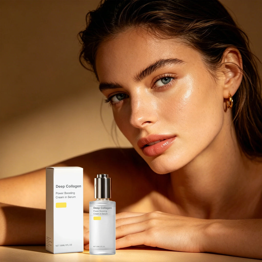 Face Essence Serum For Dry Skin Nourishing Firming Repair Collagen Skin Moisturizing Brightening Care Products Korean New Style