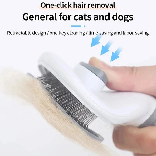 Brosse Auto-Nettoyante pour Chat et Chien