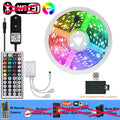 Led Lights For Room Smart Bluetooth Wi-Fi APP Control 5050 RGB LED Strip 12V Adhesive Back Lighting For Home Decorations