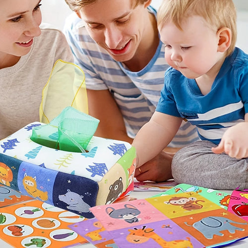 Boîte Sensorielle Montessori pour Bébé - Jeu d'Éveil