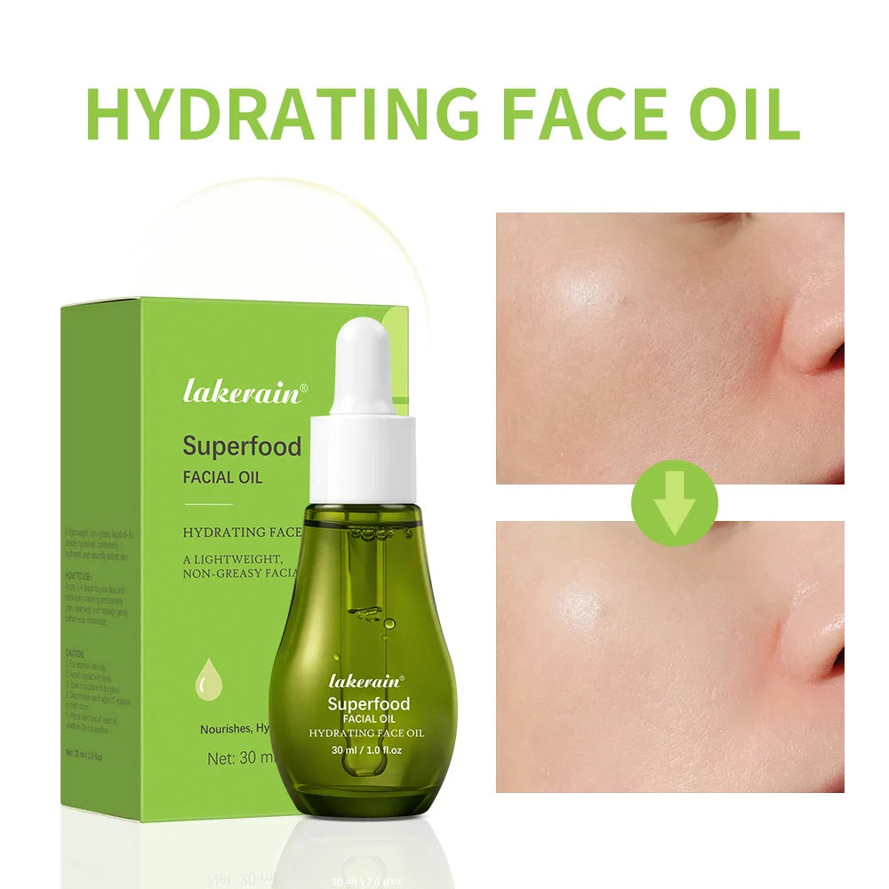 Hydrating Face Oil  Antioxidant-Rich Nourishing Serum Moisturizing Hydration Improves dry Helps Refresh Dullness Skincare