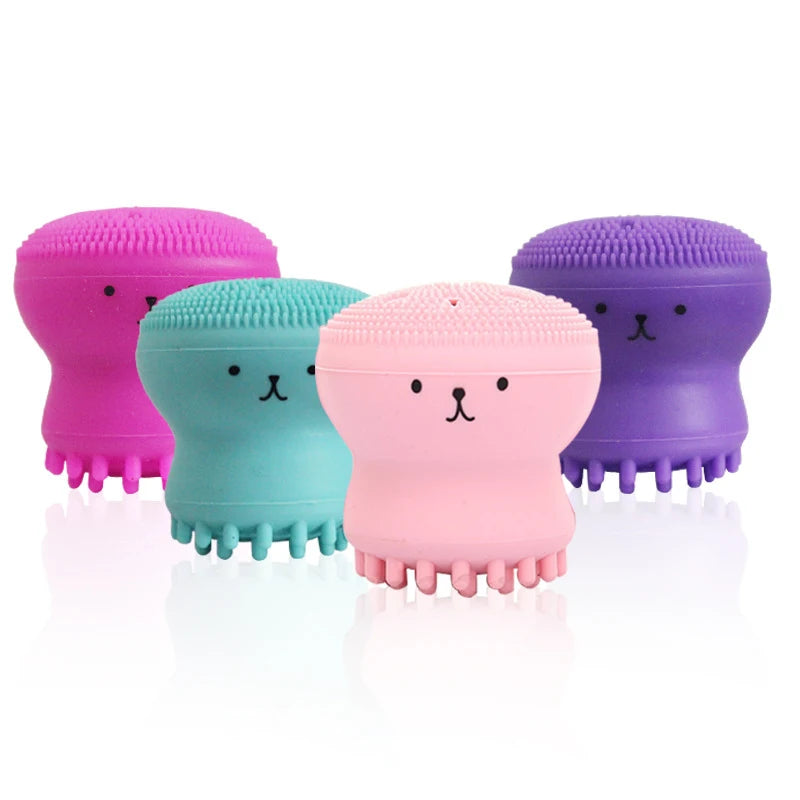 Brosse Visage Silicone Exfoliante - Nettoyage Profond des Pores