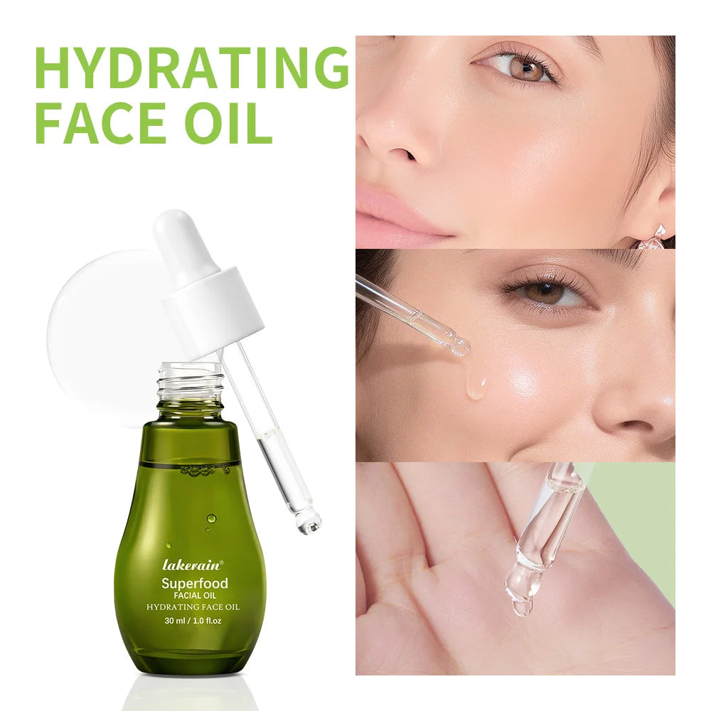 Hydrating Face Oil  Antioxidant-Rich Nourishing Serum Moisturizing Hydration Improves dry Helps Refresh Dullness Skincare