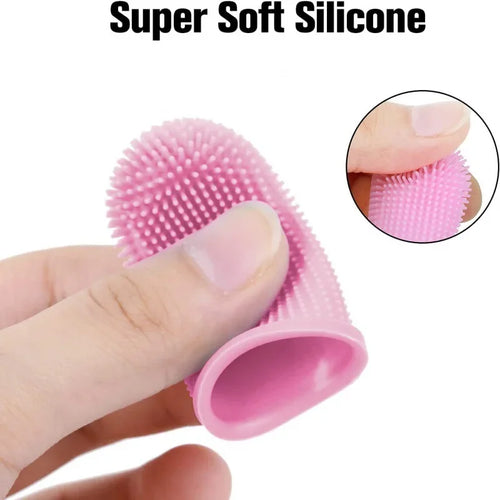 Brosse à Dents en Silicone pour Chien et Chat